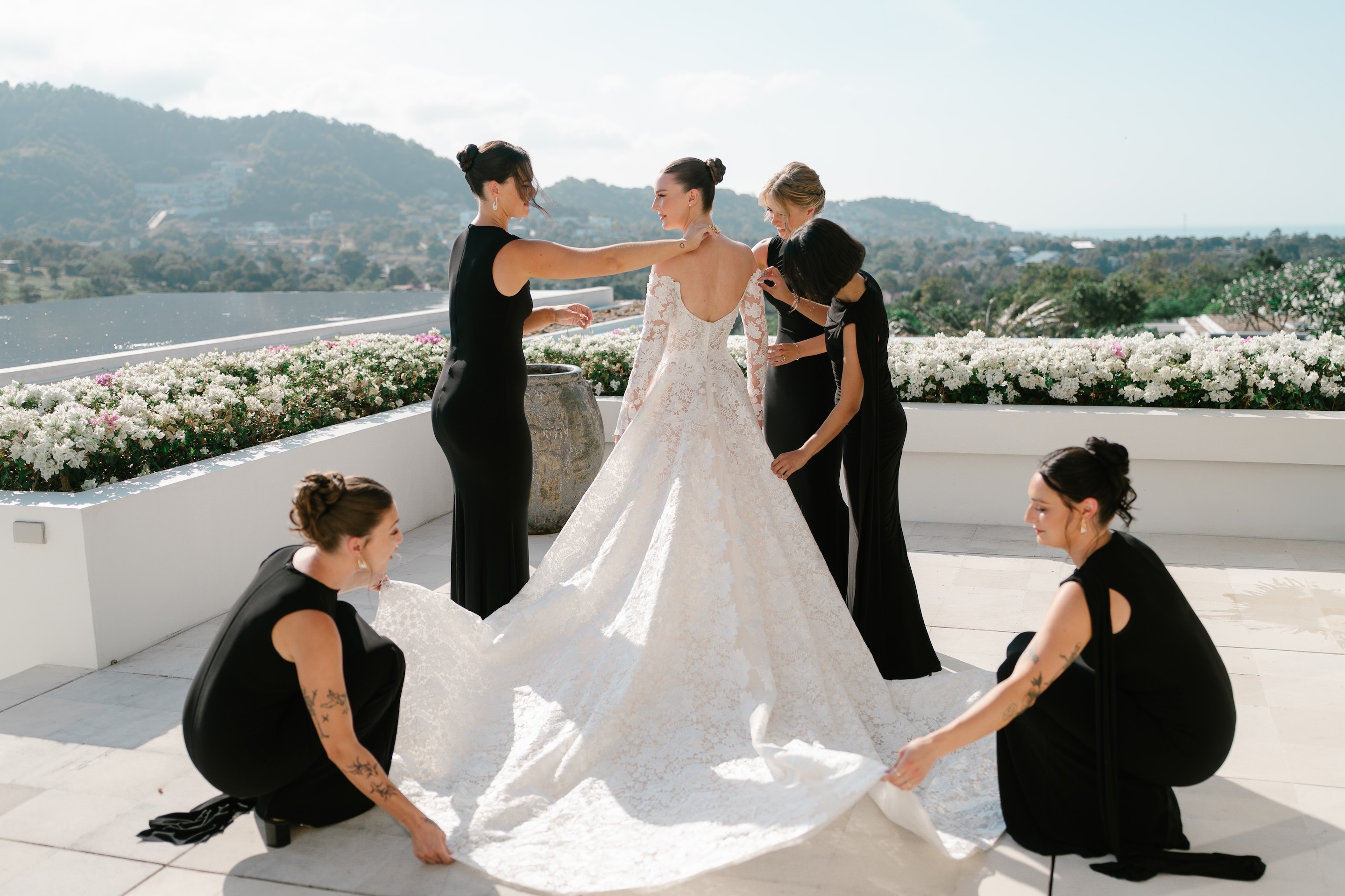 Bespoke wedding photography at Koh Samui Thailand