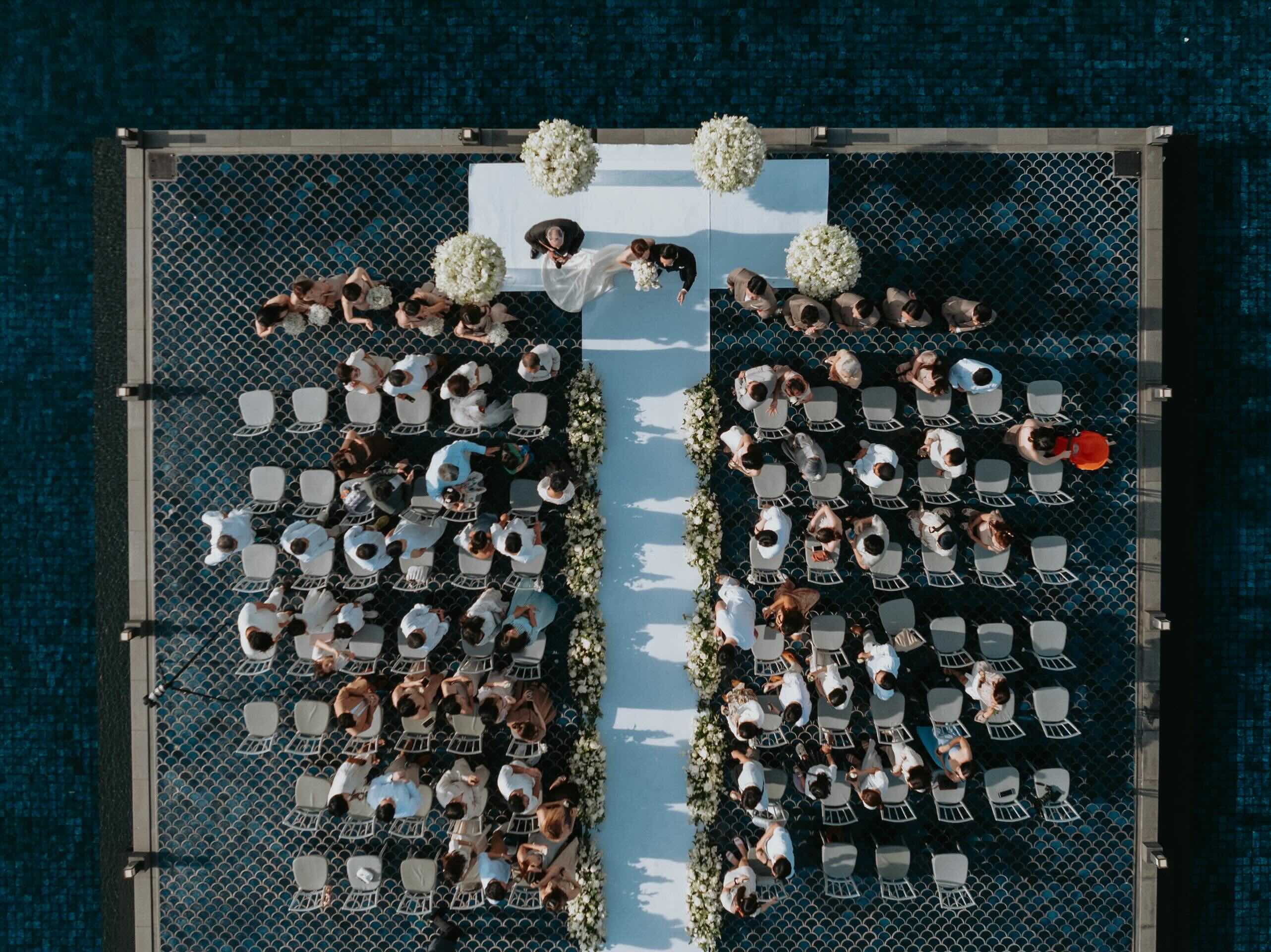 Luxury wedding ceremony photography at Sri Panwa, Phuket captured by Vasana Studio