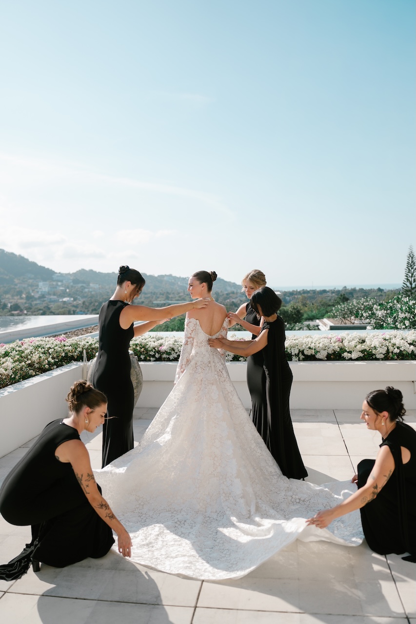 Koh Samui wedding at Samujana Villas - wedding photography by Vasana Studio | 27_2