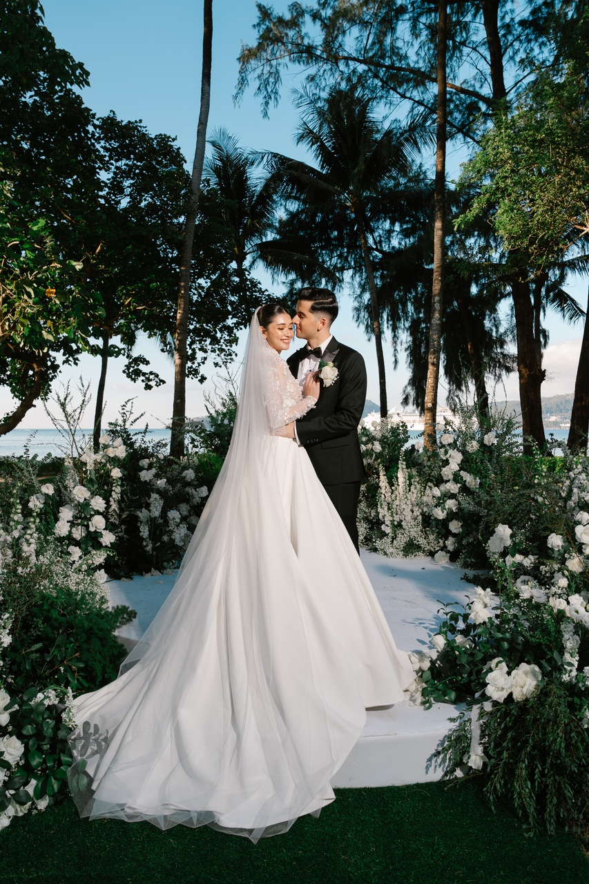 Aim and Subhav wedding at Rosewood Phuket luxury resort wedding photography